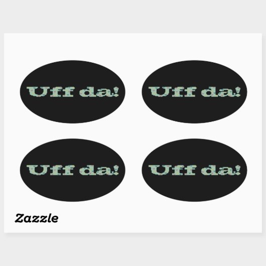 Uff da! Stickers (Vel)
