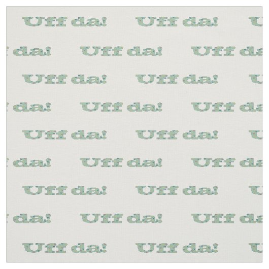 Uff da. stof (Swatch)