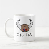 Uff Da. Viking Pet Koffiemok (Links)