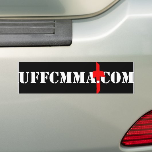 UFFC-Bumpersticker Bumpersticker (Op auto)
