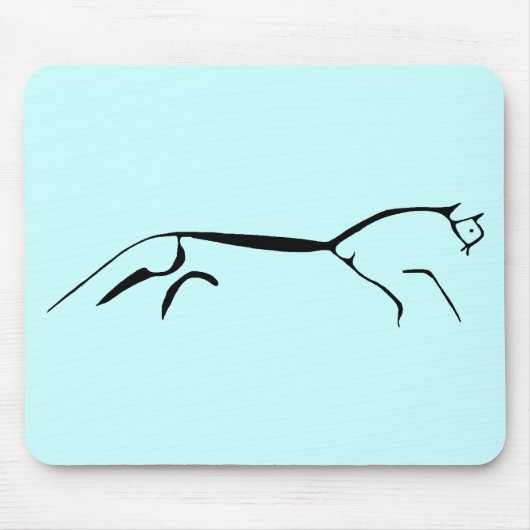 Uffington Horse mousepad Muismat (Voorkant)