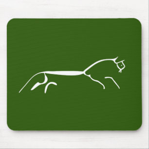 Uffington wit paard oude geoglyph symbool engl muismat