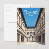 Uffizi Galerij Italië Briefkaart (Voorkant / Achterkant)