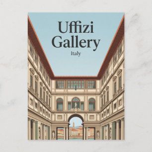 Uffizi Galerij Italië Briefkaart