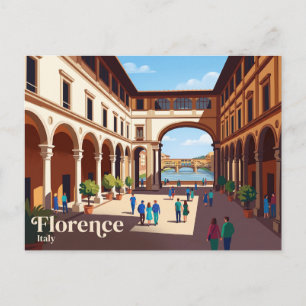 Uffizi Galerij Italië Briefkaart