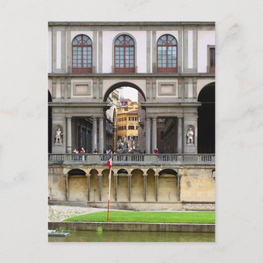 Uffizi Gallery Briefkaart (Voorkant)