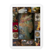Uffizi Gallery Collage Magneet (Verticaal)