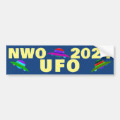 UFO 2024 Bumpersticker (Voorkant)