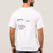 UFO 4 juli Vrijheidsbeeld Grappige Kunst T-shirt (Achterkant)