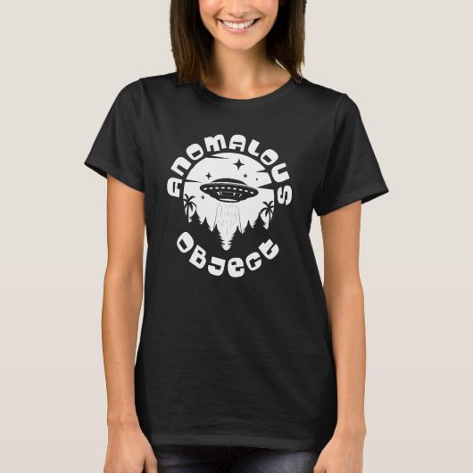 UFO 4 voor anomalische objecten T-shirt (Voorkant)