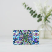 UFO-aankomst (u kunt woorden toevoegen als u dat w Visitekaartje (Staand voorkant)