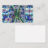 UFO-aankomst (u kunt woorden toevoegen als u dat w Visitekaartje (Voorkant / Achterkant)