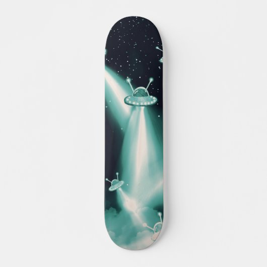 UFO-aanval Neptune Skateboard (Voorkant)