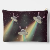 UFO-aanval op buitenaards hoesje Etui (Achterkant)