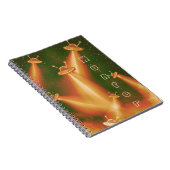 UFO-aanval op Uranus - Grappige Sci-Fi Notitieboek (Rechterzijde)