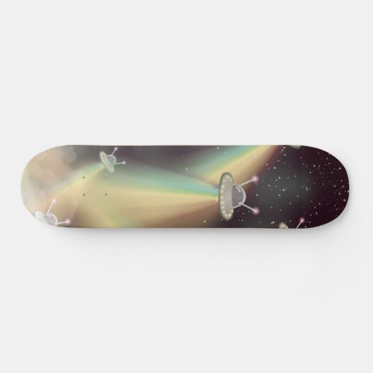 UFO-aanval Persoonlijk Skateboard (Horizontaal)