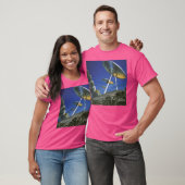 Ufo-aanval T-shirt (Unisex)
