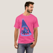 UFO-aanval T-shirt (Voorkant volledig)