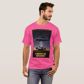 UFO-aanval T-shirt (Voorkant volledig)