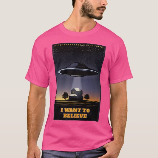 UFO-aanval T-shirt (Voorkant)