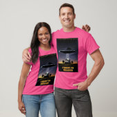 UFO-aanval T-shirt (Unisex)