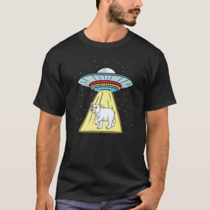 Ufo Abduction Cute Polar Beer T-shirt