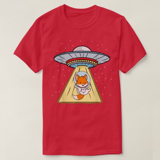 Ufo Abduction of Astronaut T-shirt (Design voorkant)