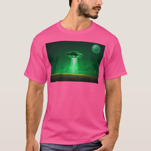 Ufo Abduction T-shirt (Voorkant)