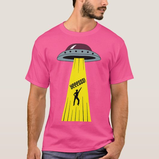 Ufo Abduction T-shirt (Voorkant)