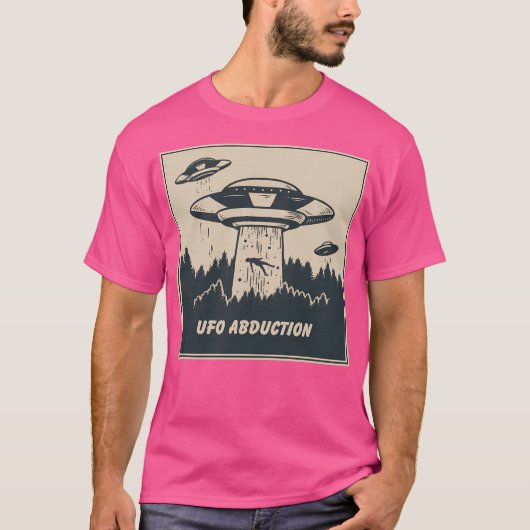 Ufo Abduction T-shirt (Voorkant)