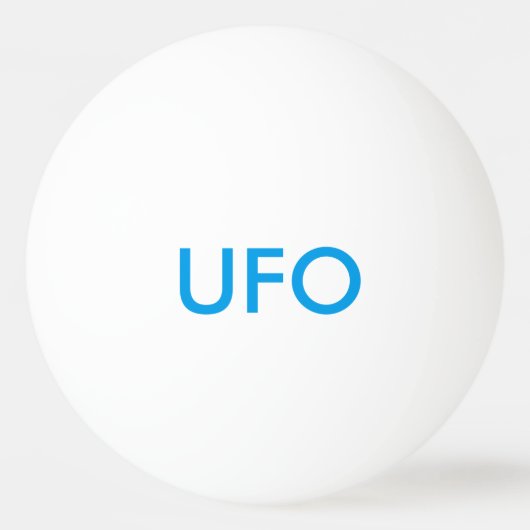 UFO/ACME-schoentbal met interplanetaire "ping-pong Pingpongbal (Voorkant)
