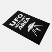 UFO-activiteitengebied, geeky design Deurmat (Schuin)