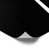 UFO-activiteitengebied, geeky design Poster (Hoek)