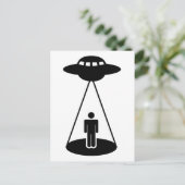 UFO-afname Briefkaart (Staand voorkant)
