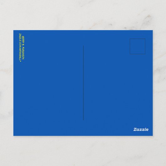 UFO-ALERT BRIEFKAART (Achterkant)