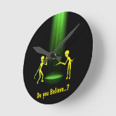 UFO Alien Abduction 👽 Geloof je? Ronde Klok (Hoek)