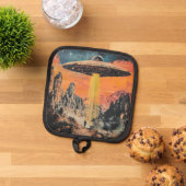 UFO Alien Abduction Pannenlap (Top down)