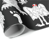 UFO, Alien, Bigfoot Cryptid Birthday Cadeaupapier (Rol Hoek)