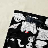 UFO, Alien, Bigfoot Cryptid Strandlaken (In situ)