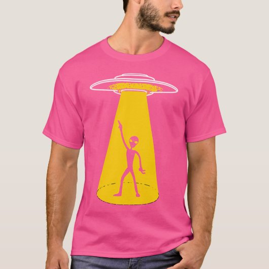 Ufo Alien Dancing T-shirt (Voorkant)