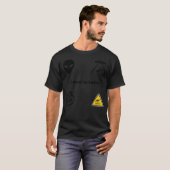 UFO Alien Set T-shirt (Voorkant volledig)
