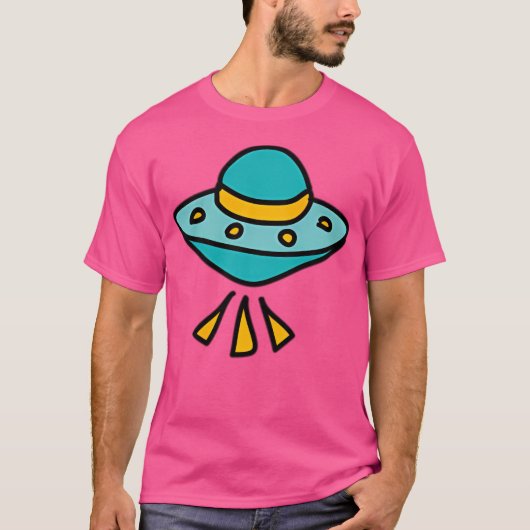 Ufo alien Shirt Ufo Shirt Alien Gift Alien T Shir (Voorkant)
