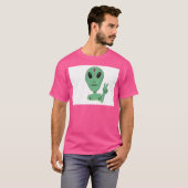 Ufo Alien T-shirt (Voorkant volledig)