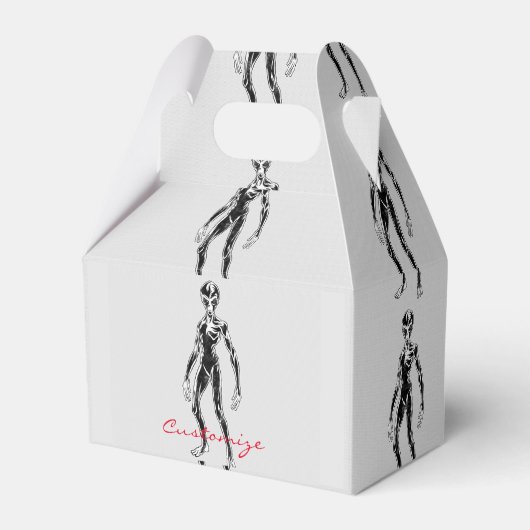 UFO Alien Thunder_Cove Bedankdoosjes (Voorkant Zijde)