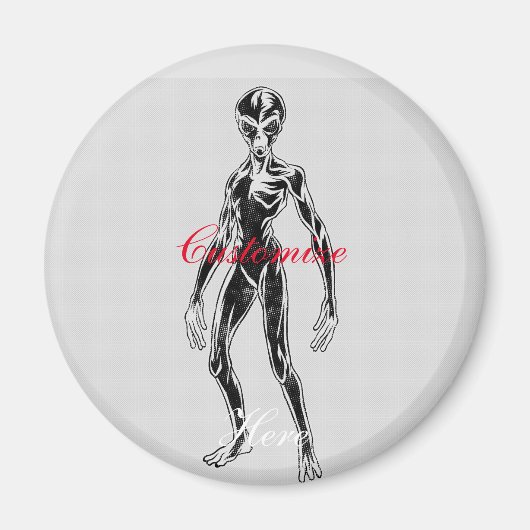 UFO Alien Thunder_Cove Magneet (Voorkant)