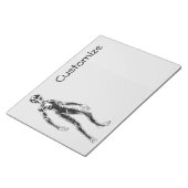 UFO Alien Thunder_Cove Notitieblok (Schuin)