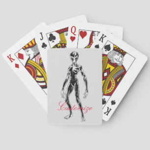 UFO Alien Thunder_Cove Pokerkaarten