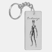 UFO Alien Thunder_Cove Sleutelhanger (Voorkant Links)
