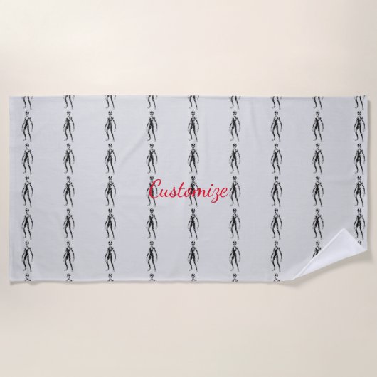 UFO Alien Thunder_Cove Strandlaken (Voorkant)