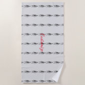 UFO Alien Thunder_Cove Strandlaken (Voorkant)